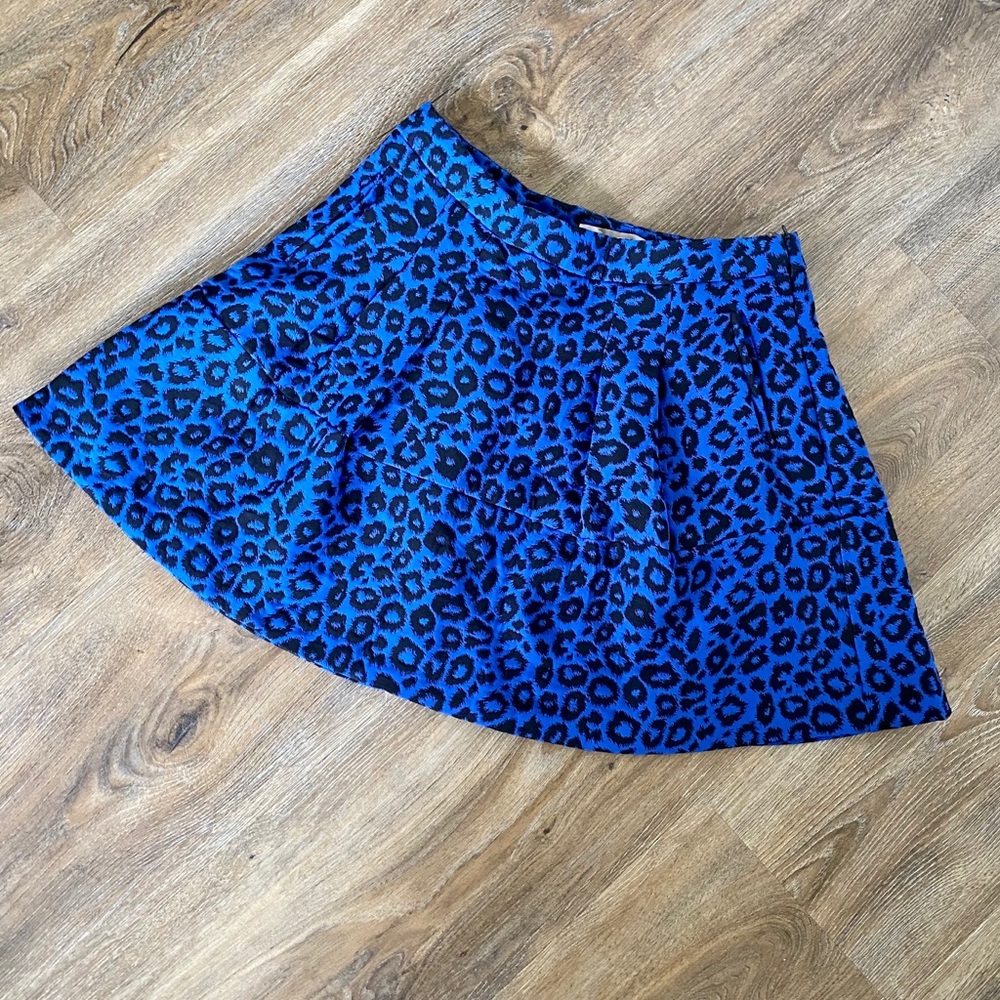 Leopard Mini Skirt